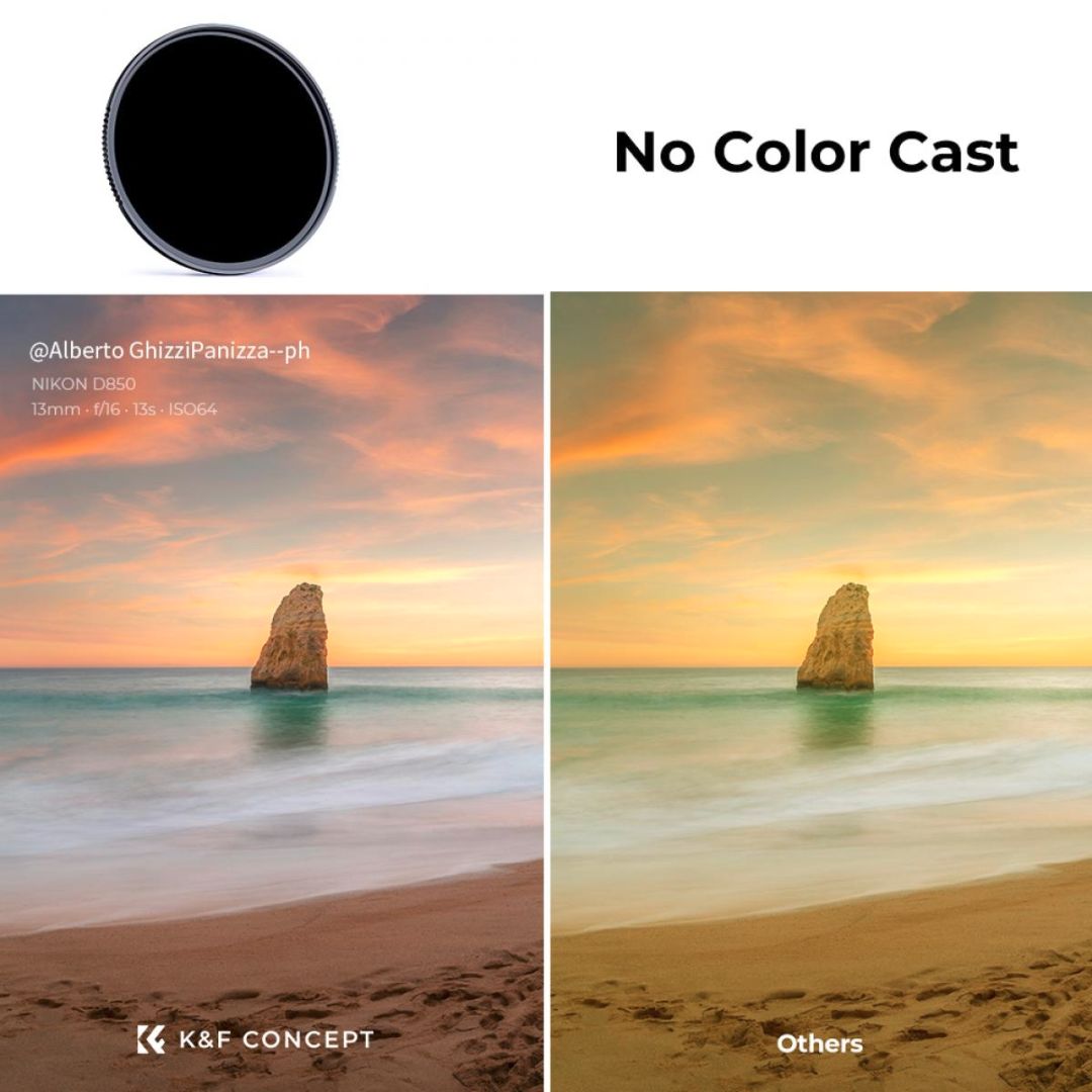 K&F Concept 112mm ND1000 (10 Stop) Fixed ND Filter Neutral Density Multi-Coated KF01.2015 - 4